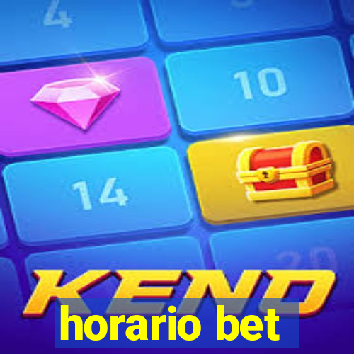 horario bet